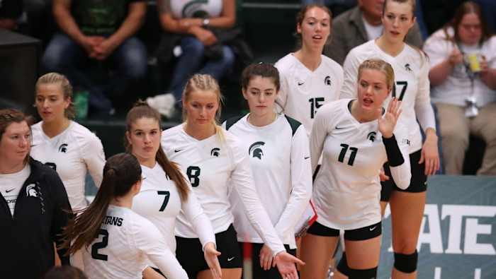 Michigan State Volleyball (PHOTO: MSU SID)